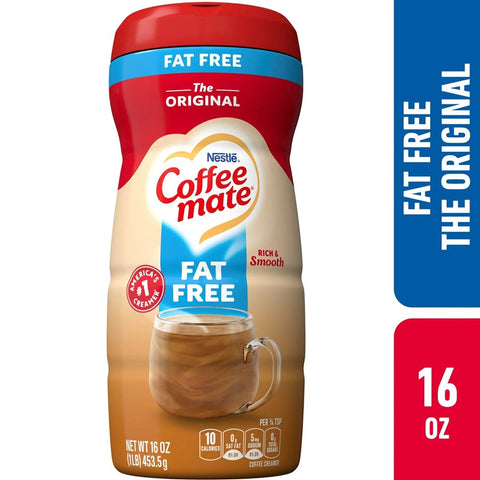 Nestle Coffee Mate Powder Orginal Fat Free 16Oz