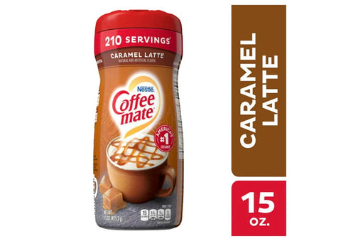 Nestle Coffee Mate Powder Caramel Latte 15Oz Us