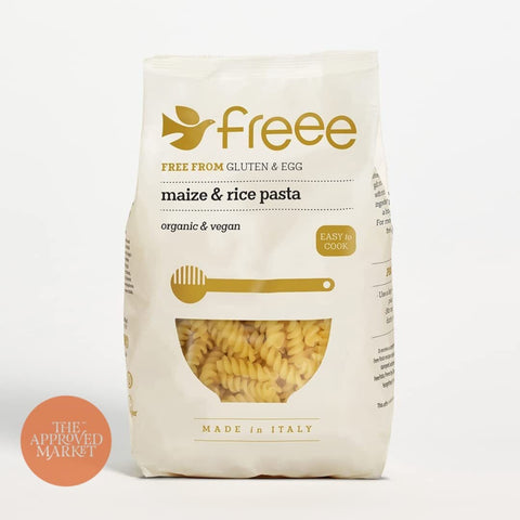 Doves Farm Maize & Rice Fusilli Pasta Org 500g