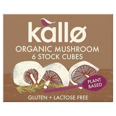 Kallo Organic Mushroom Stock Cubes 66g