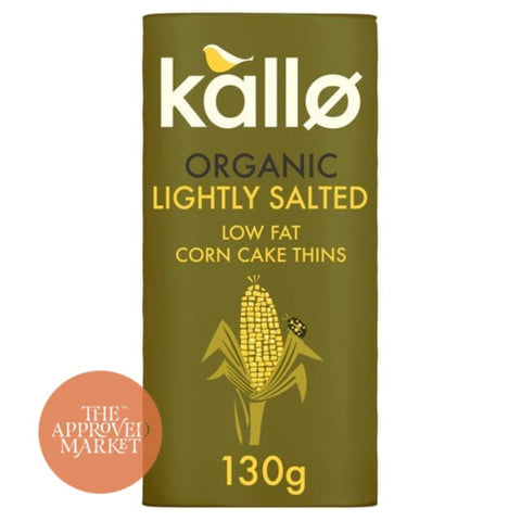 Kallo Organic Corn Cakes 130g