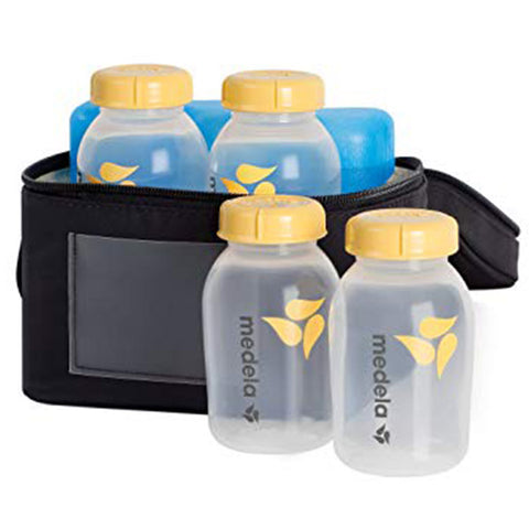 Medela Cooler Bag with 4 Bottles & 1 Cooling Element