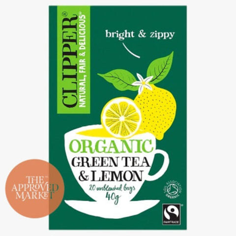 Clipper Organic Green Tea Lemon 20 Bags