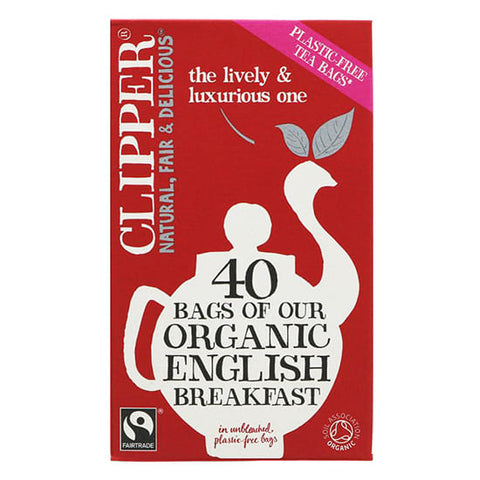 Clipper Organic English Breakfast Tea 40'S