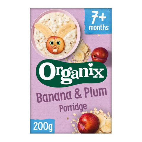 Organix Banana And Plum Organic Porridge 200G