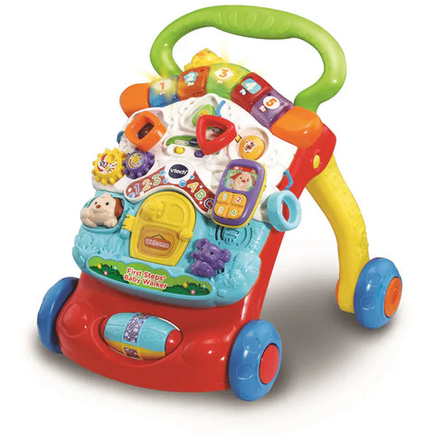 Vtech First Steps Baby Walker (Green/Red)