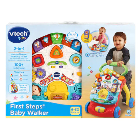 Vtech First Steps Baby Walker (Green/Red)