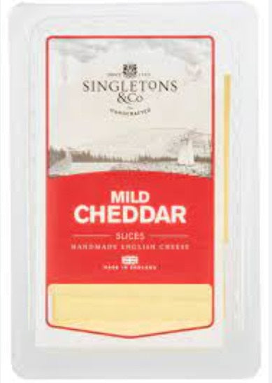 Singletons - Mild Cheddar Slice 150G