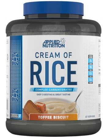 Applied Nutrition Cream Of Rice Toffee Biscuit 2kg