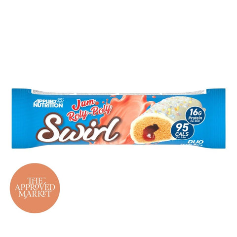 Applied Nutrition Swirl Bar Jam Roly Poly 60g