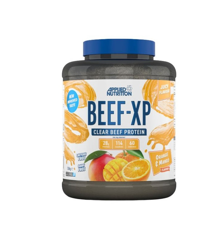 Applied Nutrition Beef-Xp 1.8Kg Orange Mango | Protein Snacks Applied Nutrition Beef-Xp 1.8Kg Orange Mango | Protein Snacks