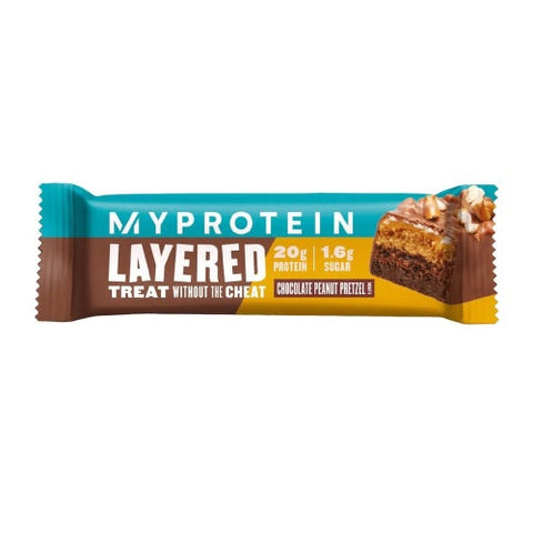 My protein Layered protein Bar Peanut Pretzel 60G