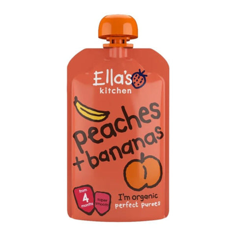 Ellas Kitchen Organic Peaches Bananas 120g