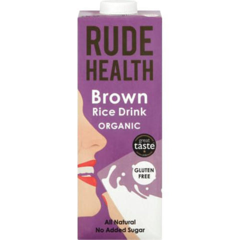 Rude Health Organic Brown Rice Drink 1 L