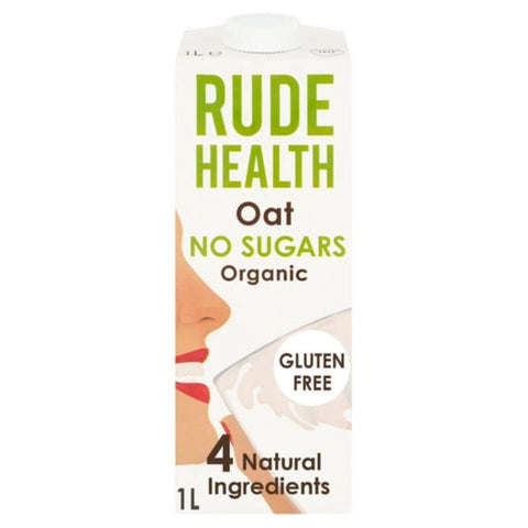 Rude Health Organic No Sugars Oat 1L