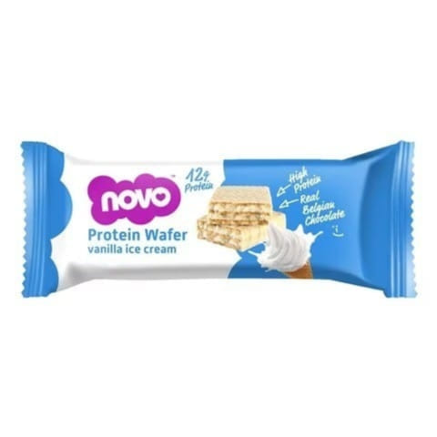 Novo Protein Wafer Bar - Vanilla Ice Cream 40G | Protein Bars