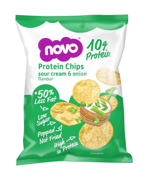 Novo protein Chips Sour Cream & Onion 30g