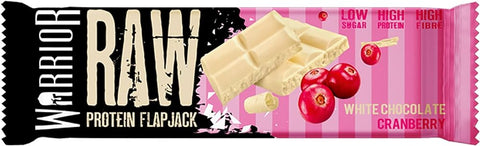 Warrior Raw Flapjack-White Cranberry 75G