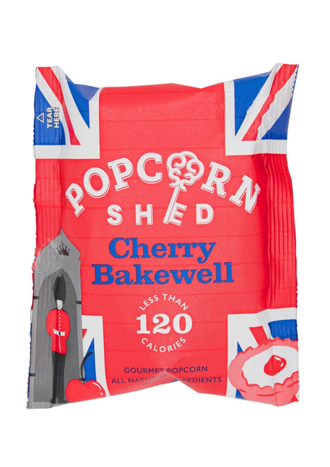 Popcorn Shed Cherry Bakewell Popcorn Snack Pack 24G