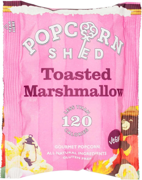 Popcorn Shed Toasted Marshmallow Popcorn Snack Pack 24G