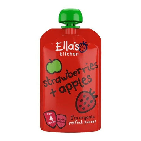 Ellas Kitchen Organic Strawberries And Apples 120g