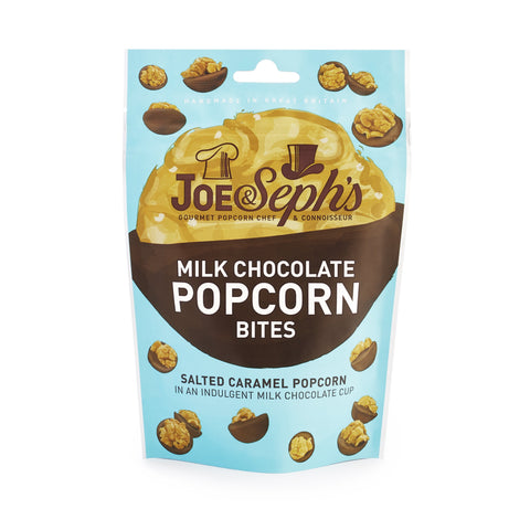 Joe & Seph'S Pop Corn Bites Milk Chocolate 63G