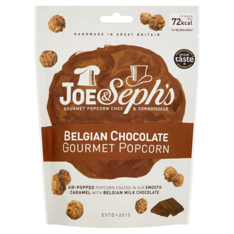 Joe & Seph'S Belgian Chocolate Popcorn 60G