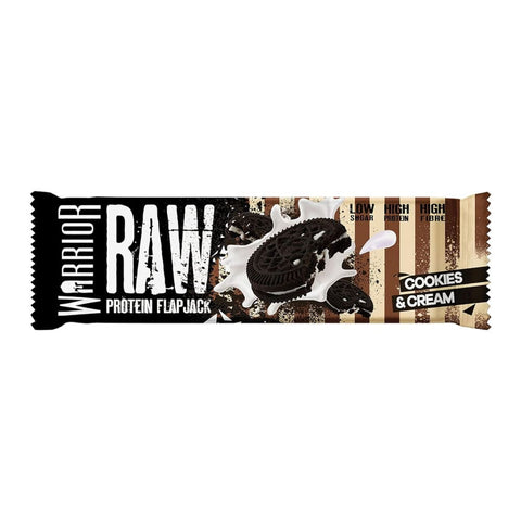 Warrior Raw Protien Flapjack- Cookies And Cream 75G