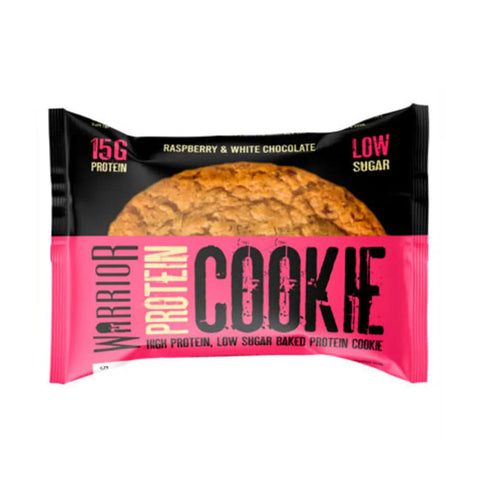 Warrior Protein Cookie White Chocolate Raspberry Cookies 60g