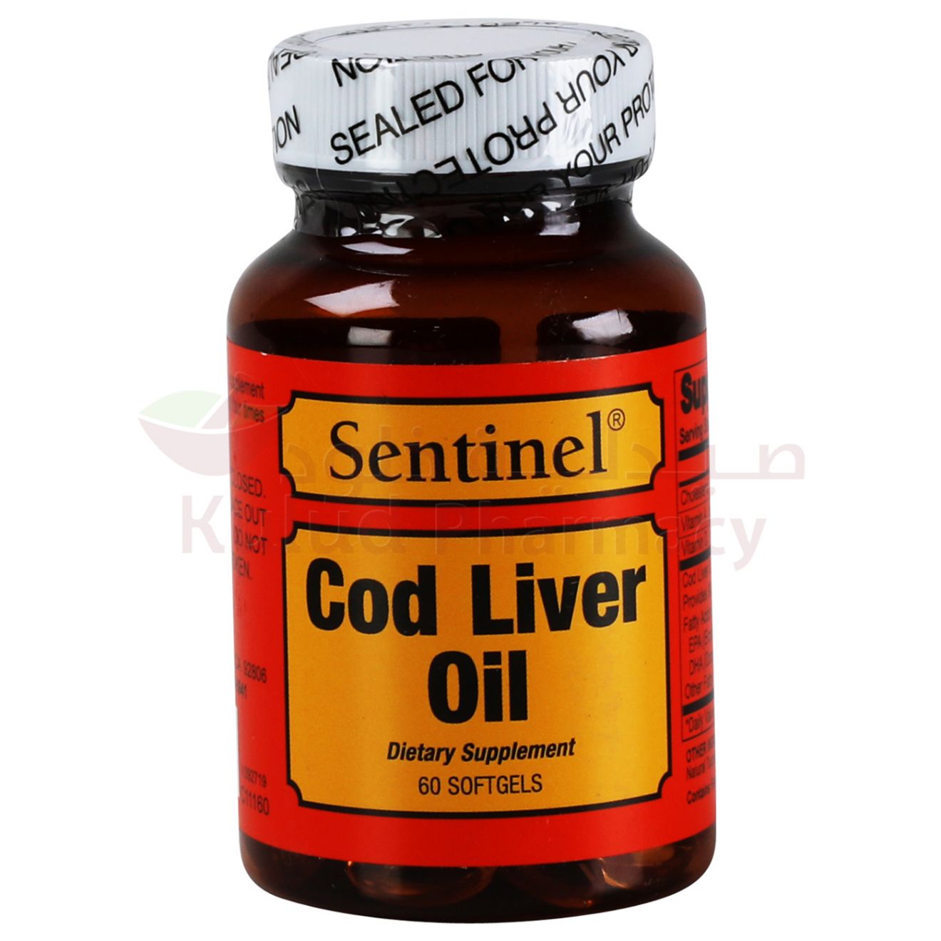 Sentinel Cod Liver Oil Capsule 60 CAP | Fish Oil & Omegas Sentinel Cod Liver Oil Capsule 60 CAP | Fish Oil & Omegas