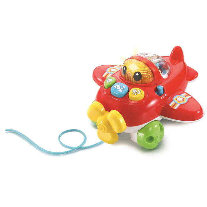 Vtech Pull & Pop Aeroplane | Vehicle Toys Vtech Pull & Pop Aeroplane | Vehicle Toys