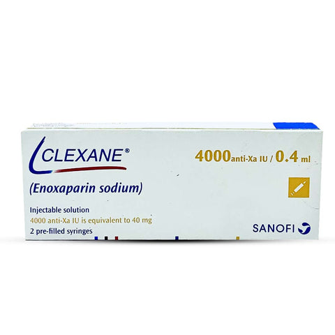 Clexane Pre-Filled Syringe 4000 I.U 2 PC