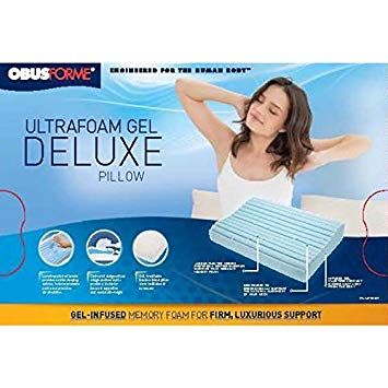 Obusforme Ultrafoam Gel Deluxe Pillow 1 PC | Pillows Obusforme Ultrafoam Gel Deluxe Pillow 1 PC | Pillows