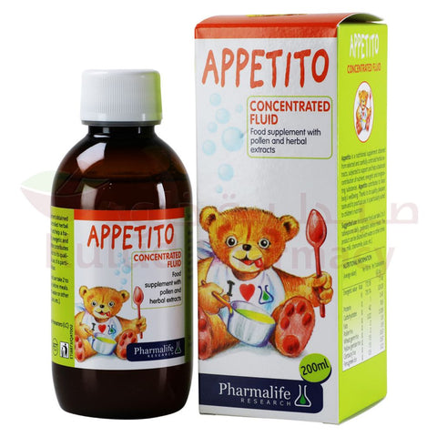 Buy Appetito Bimbi Syrup 200 ML Online - Kulud Pharmacy