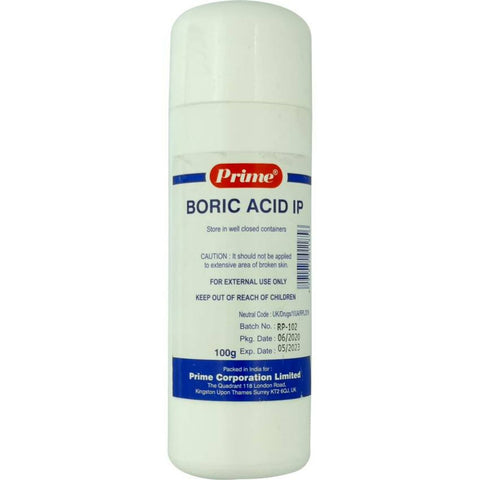 Buy Prime Boric Acid Powder 100 GM Online - Kulud Pharmacy