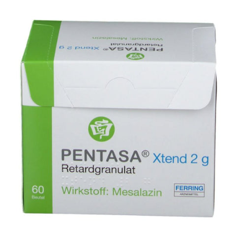 Buy Pentasa Prolonged-Release Granules 2 G 60 PC Online - Kulud Pharmacy