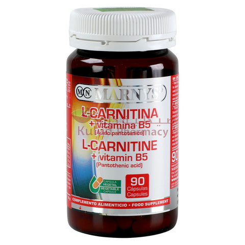 Buy Marnys L Carnitina+Vitamina B5 Capsule 90 PC Online - Kulud Pharmacy