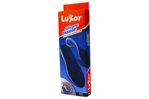 Buy Luxor Silicone Cloth Insole Medium Foot Silicone Pad 1 Pair Online - Kulud Pharmacy