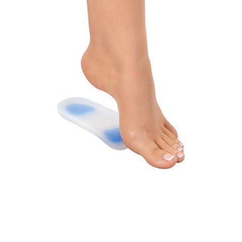 Buy Luxor Silicone Insole 3/4 Large Foot Silicone Pad 1 Pair Online - Kulud Pharmacy