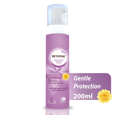 Buy Betadine Intimate Foam 200 ML Online - Kulud Pharmacy