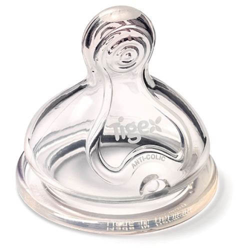 Tigex Variable Flow New Born Silicone Teat 3 PC | Baby Feeding Essentials Tigex Variable Flow New Born Silicone Teat 3 PC | Baby Feeding Essentials