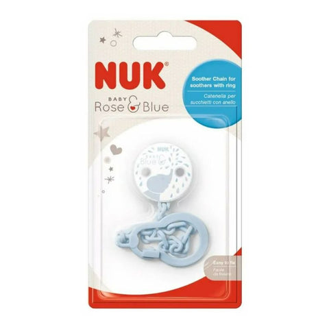 Buy Nuk Blue Soother Chain 1 PC Online - Kulud Pharmacy