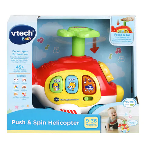 Vtech Push And Spin Helicopter