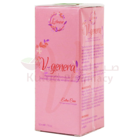 Lamour V Genera Vaginal Gel 50 ML | Kulud Pharmacy