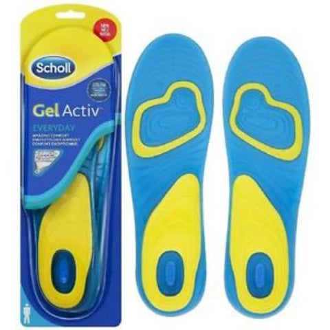 Scholl Gelactiv Every Day Men Small Insoles 10 Tab Kulud Pharmacy