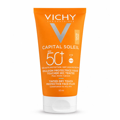Vichy Capital Soleil BB Anti Shine Tinted Sunscreen for Combination to Oily Skin  SPF 50+ 50ml
