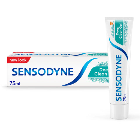 Buy Sensodyne Deep Clean Gel Toothpaste 75 ML Online - Kulud Pharmacy