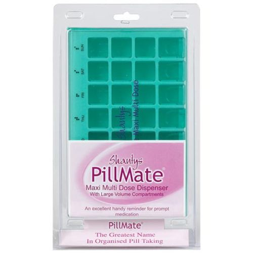 Shantys Pillmate Maxi Multi Dose Pill Reminder 1 ST | Medicine Dosing Accessories Shantys Pillmate Maxi Multi Dose Pill Reminder 1 ST | Medicine Dosing Accessories