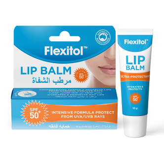 Buy Flexitol Lip Balm Spf50+ 10G Lip Balm 10 GM Online - Kulud Pharmacy