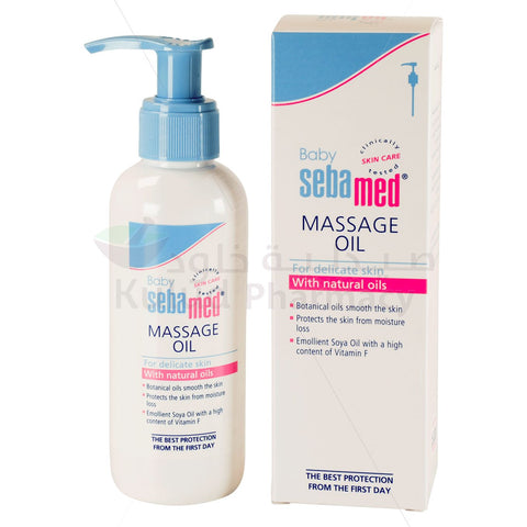 Buy Sebamed Baby Soothing Massage Oil 150 ML Online - Kulud Pharmacy